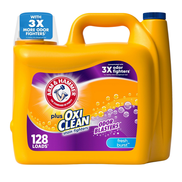 166.5-Oz Arm & Hammer Plus OxiClean Liquid Laundry Detergent