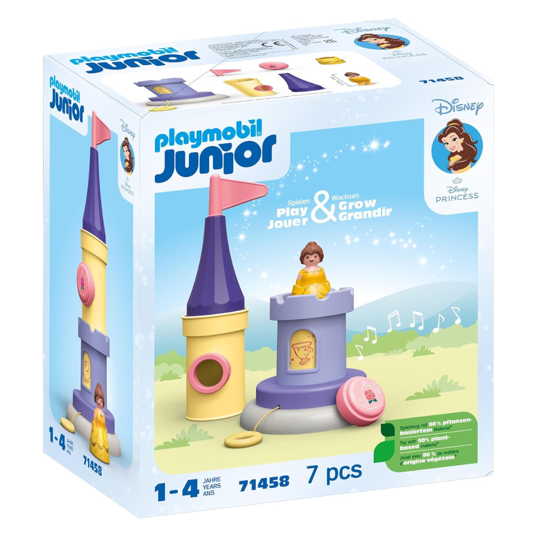 Playmobil Junior & Disney: Belle's Play Tower With Sound