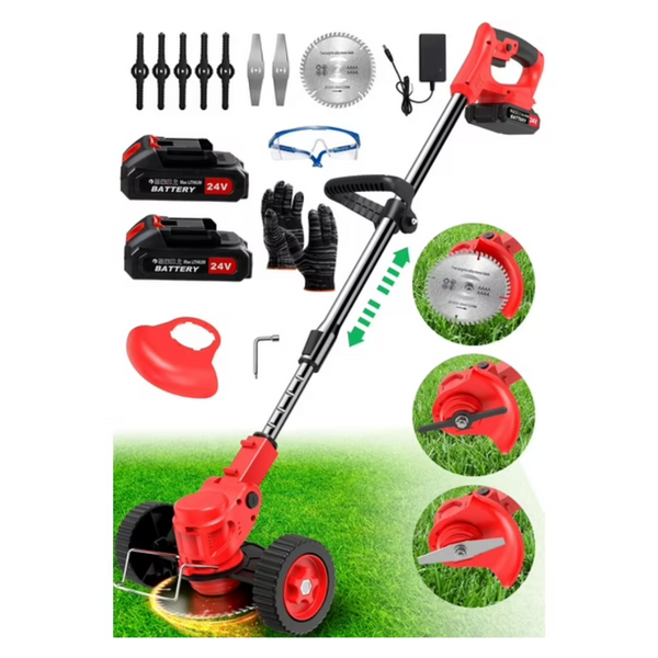 TNTants Cordless String Trimmer with 2 Batteries (2 Colors)