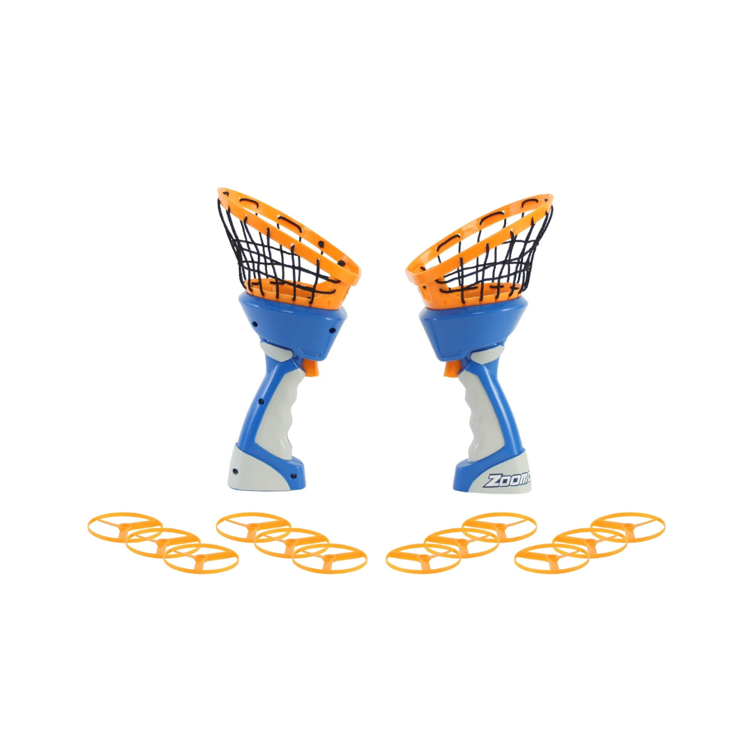 Blip Toys Zoom-O Flying Disc Launcher With Catch Net