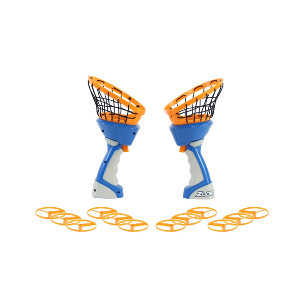 Blip Toys Zoom-O Flying Disc Launcher With Catch Net