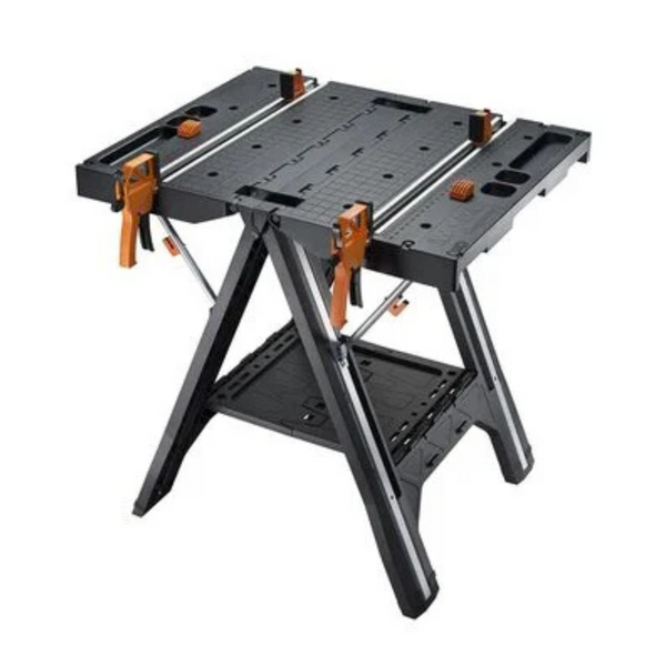 WORX Pegasus Multi-Function 2-in-1 Folding Work Table And Sawhorse (WX064)