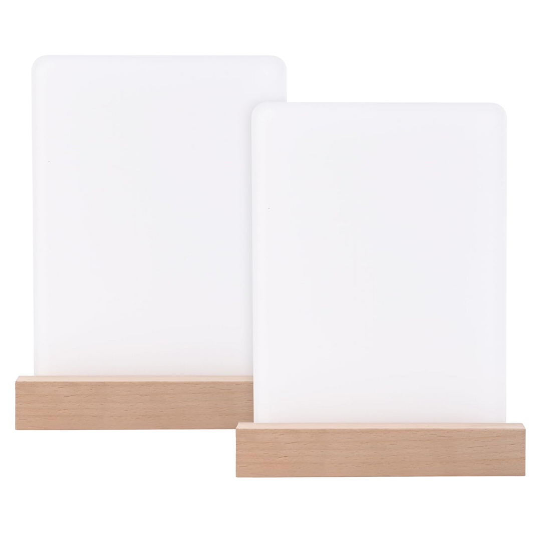 2 Pack 5" x 7" Sublimation Led Acrylic Photo Frames Night Lights