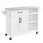 Renwick 42'' Rolling Kitchen Island Cart