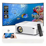 500 ANSI Lumens 200" Screen Mini Projector with 4K Support
