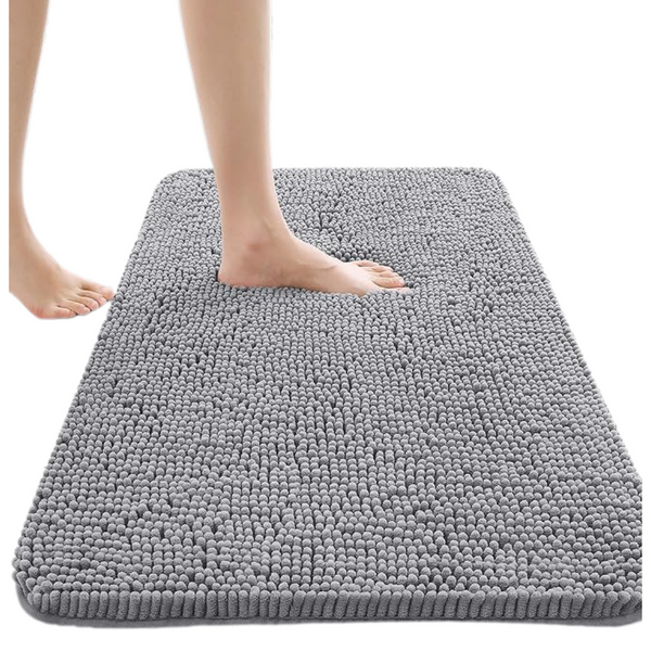 30" x 20" Extra Soft Absorbent Chenille Bath Rugs