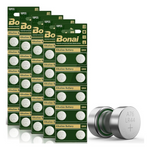 50-Pack BONAI LR44 AG13 1.5V Button Cell Batteries