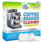 24 Count Coffee Machine Descaler & Cleaner Tablets