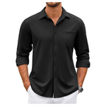 Coofandy Men's Wrinkle Free Long Sleeve Button Up Casual Shirts