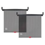 2-Pack Munchkin Brica 17" x 14" Car Window Roller Shade