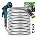 Advinski 100ft 550 PSI Garden Water Metal Hose