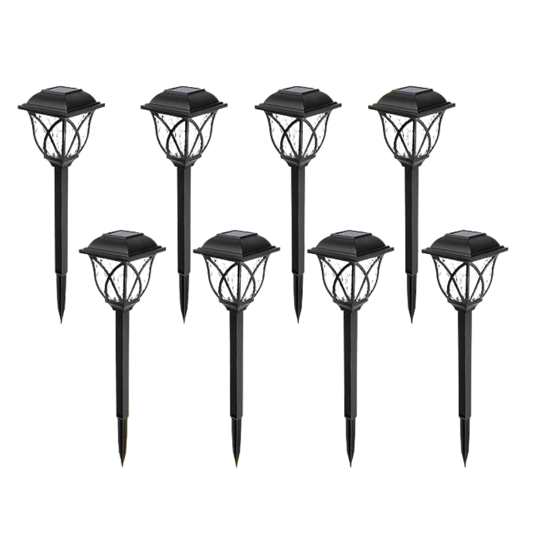 6-Pack Gigalumi Waterproof LED Solar Garden Lights
