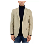 Nautica Men's Modern-Fit Solid Herringbone Tweed Sport Coat