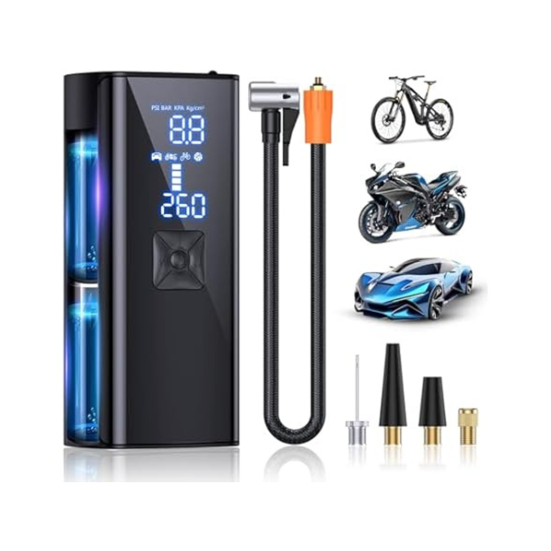 Iltide Tire Inflator 150PSI & 25000mAh Portable Air Pump
