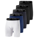 5-Pack Runhit Men's Performance Base Layer Compression Shorts