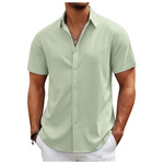 COOFANDY Men's Casual Button Down Beach Shirt