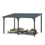 10ft x 14ft All Weatherproof Heavy Duty Outdoor Hardtop Gazebo