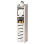 Aojezor Bathroom Storage Cabinet With Toilet Paper Holder Stand