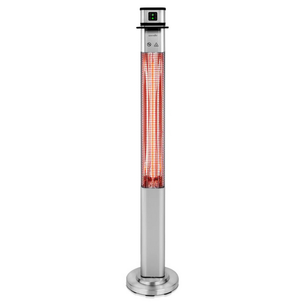 SereneLife Infrared 1500 W Electric Patio Heater With Remote Control