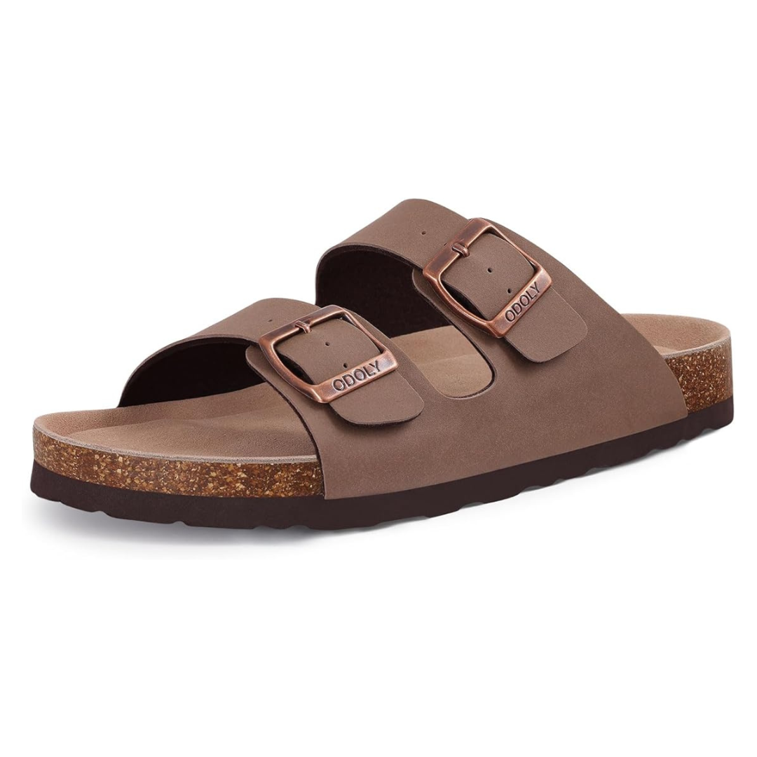 Up To 50% Off On Buckle Cork Sandals At Amazon