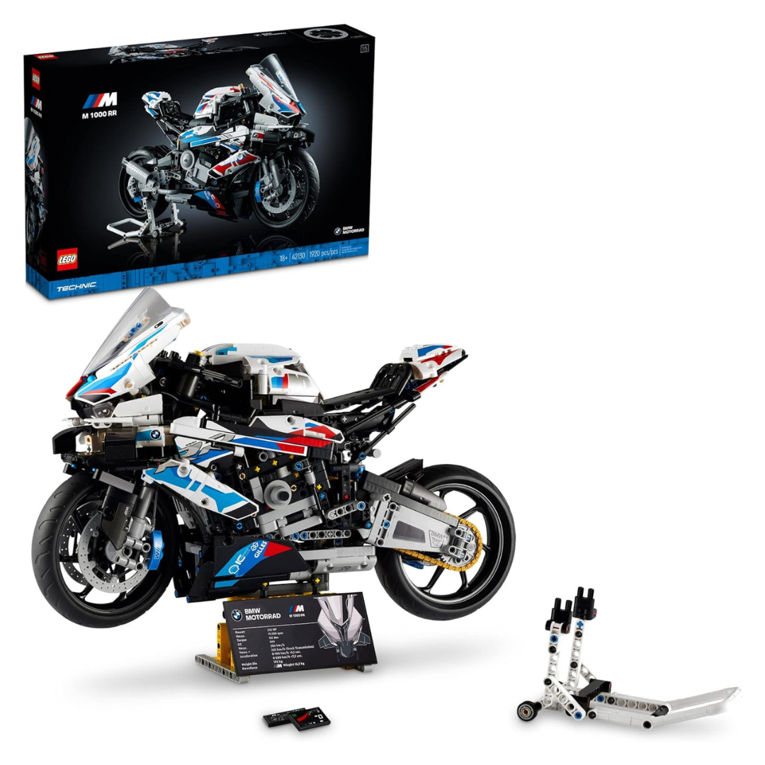 1921-Piece LEGO Technic BMW M 1000 RR Motorcycle (42130)