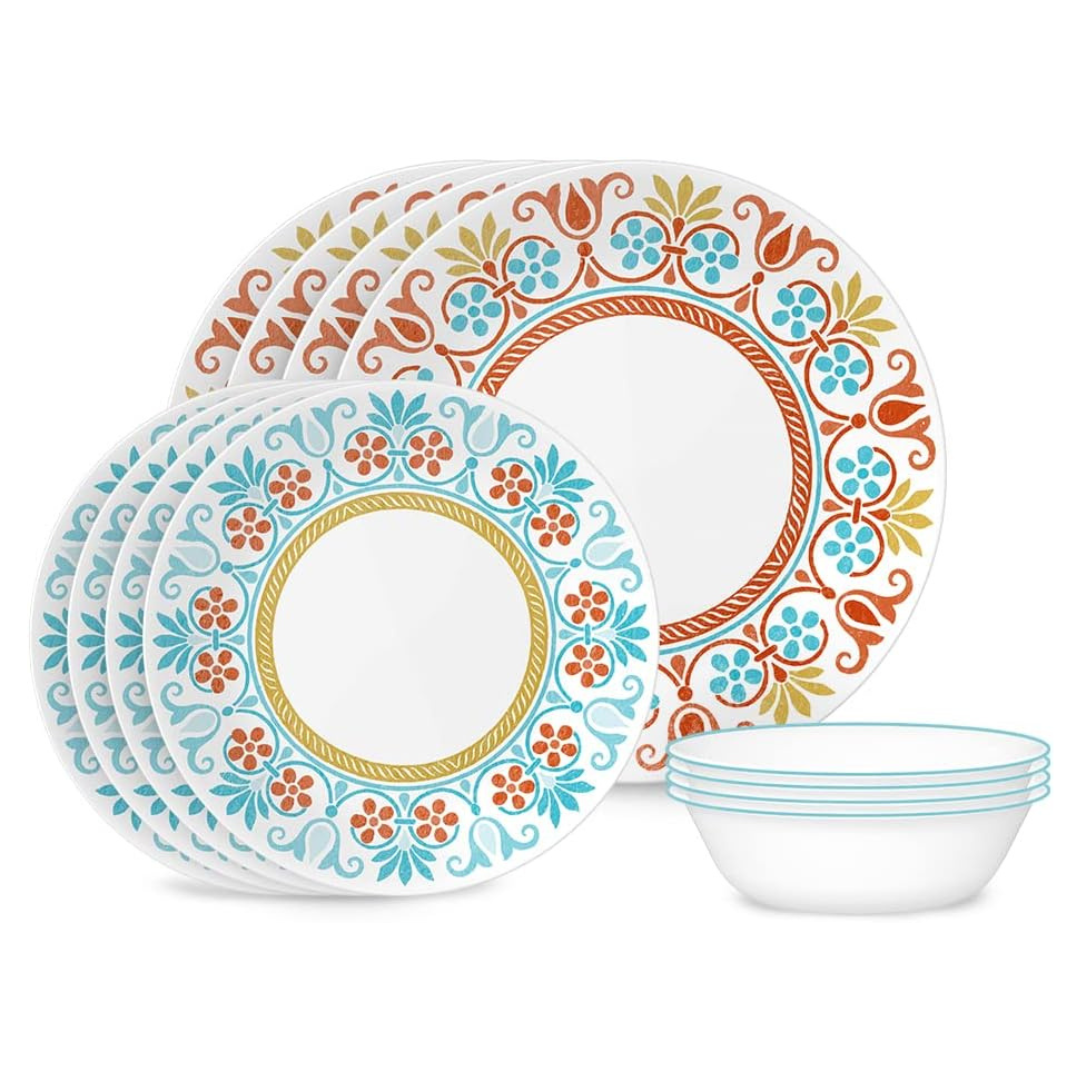 12-Piece Corelle Global Collection Terracotta Dreams Dinnerware Set