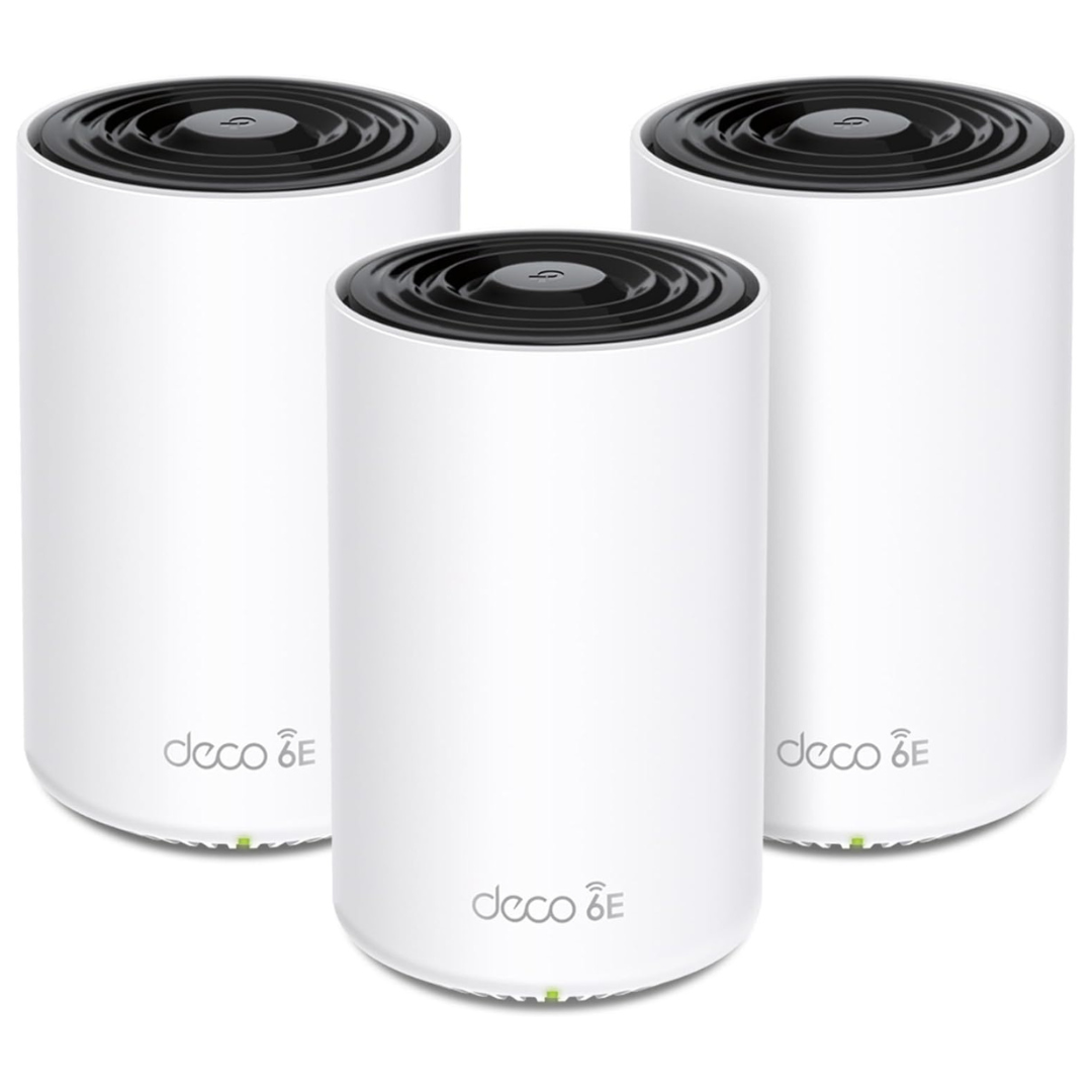 3-Pack TP-Link Deco XE70 Pro Tri-Band 6E Mesh WiFi System