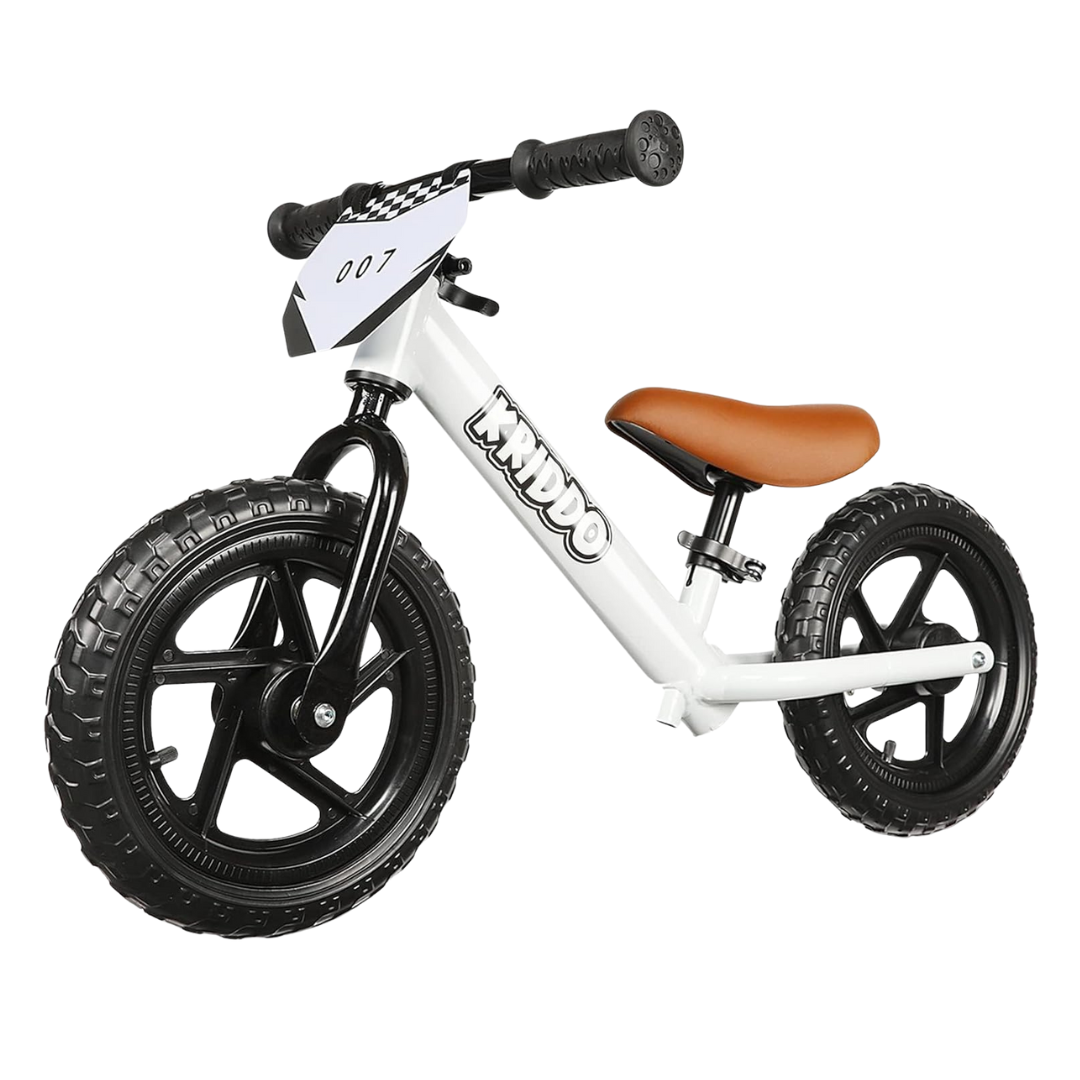 Steady Balancing Toddler Balance Bike With Customize Plate