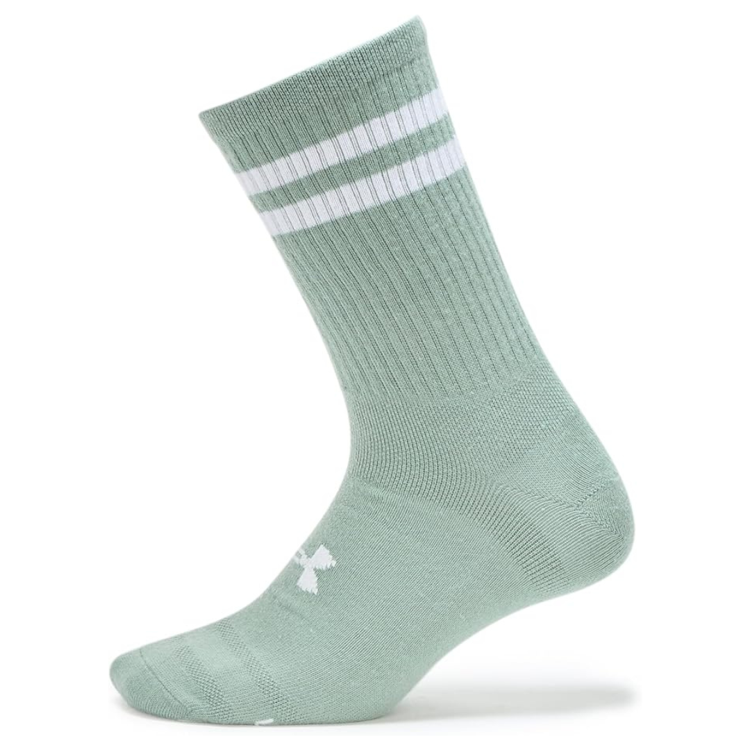 6-Pairs Under Armour Unisex-Adult Essential Crew Socks