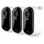 3-Pack Arlo Essential Wireless 2nd Gen 2K Security Camera