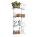 Delta Cycle & Home 0.5" x 24" 4-Tier Floating Wall Shelves Set
