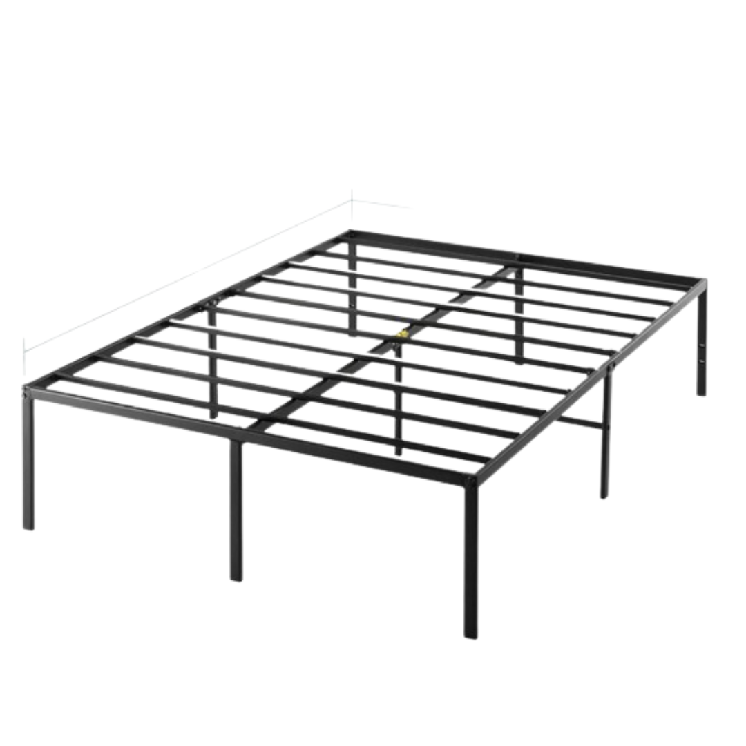 Best Price Mattress 18" King Size Metal Bed Frame