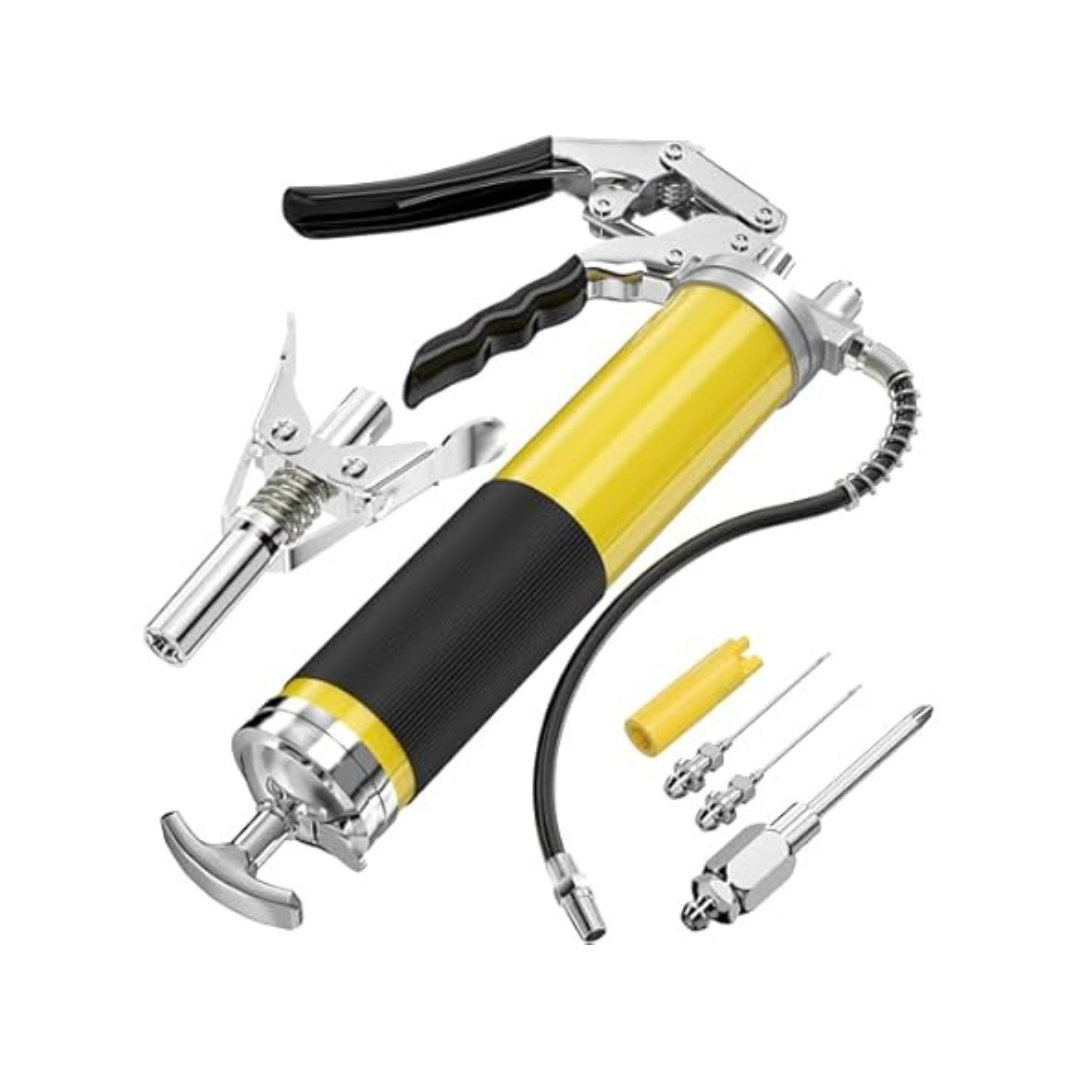 10-Piece Samffy 8000PSI Pistol Grip Grease Guns Coupler Set