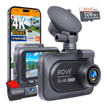 ROVE R2-4K DUAL Front & Rear Dash Cam w/ STARVIS 2 Sensor
