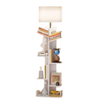 Gujiam 7-Tier Narrow Bookshelf Storage Tower with Light