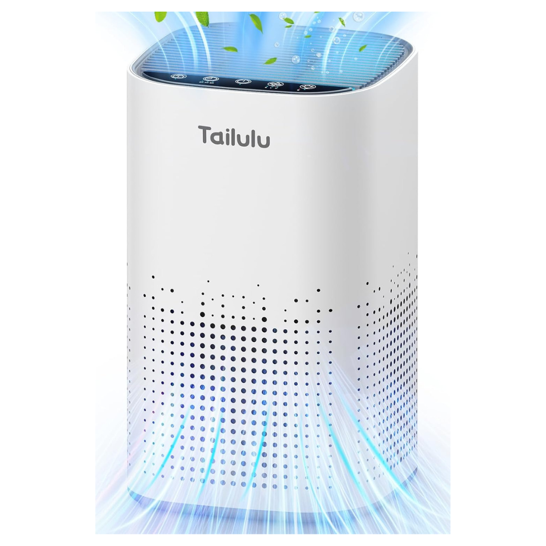 Tailulu AP100 H13 True HEPA Air Purifier For Large Room Up To 1500 sq ft