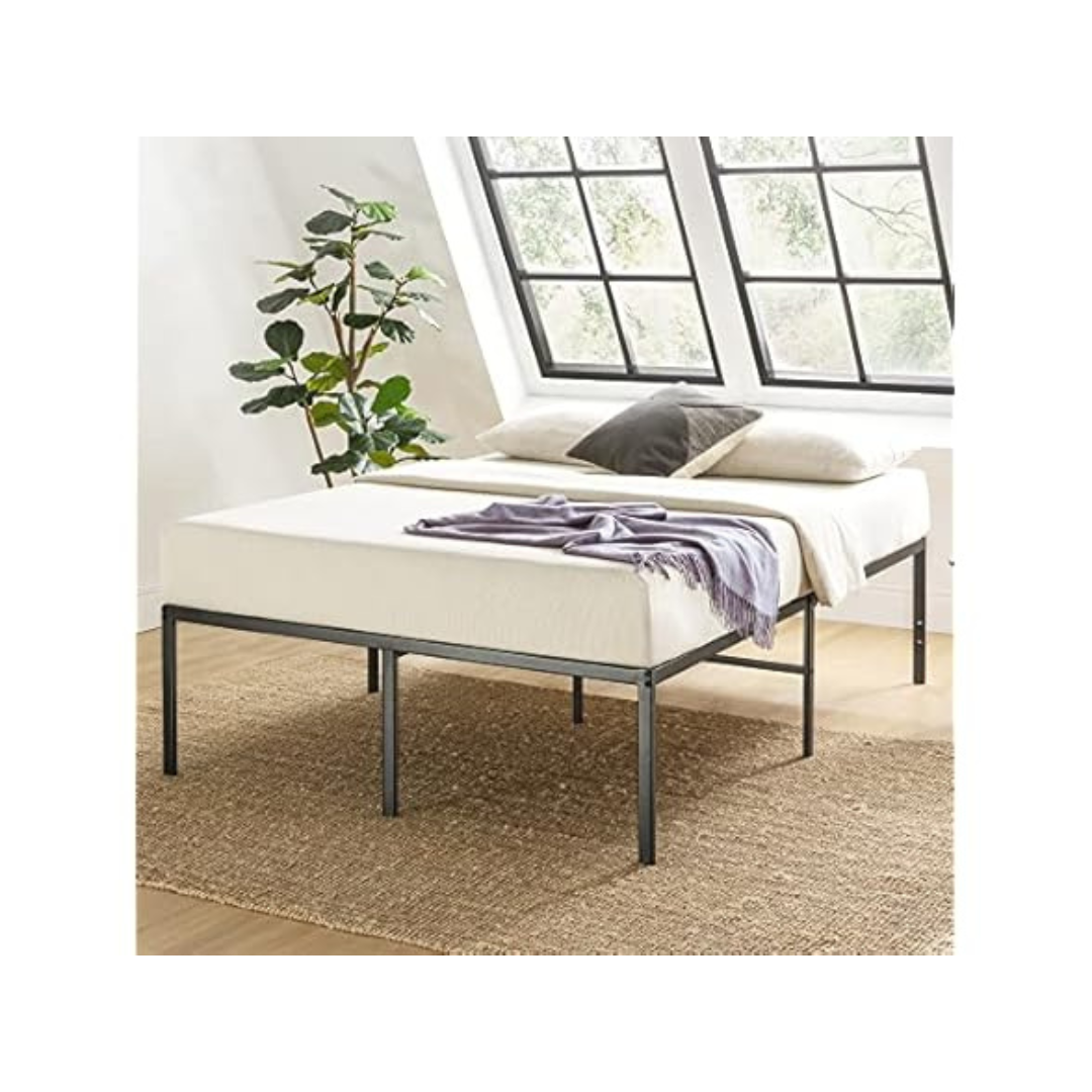 Best Price Mattress 18" Metal Platform Bed Frame (King Size)