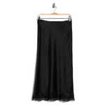 Nordstrom Rack Lace Trim Satin Midi Skirts