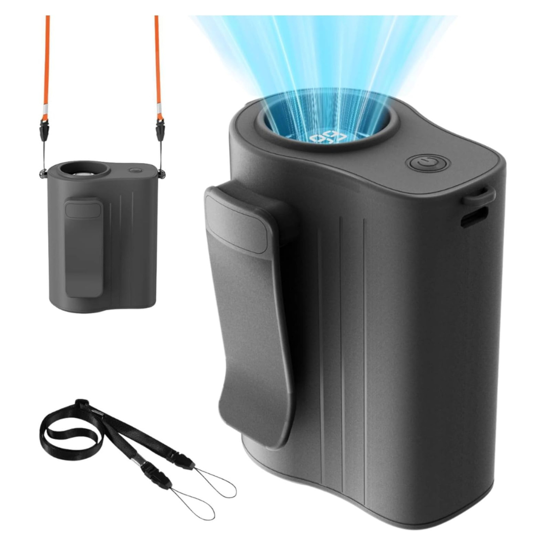 Portable Rechargeable 13300RPM Airflow Personal Fans W/ 100 Speed