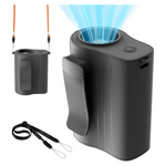 Portable Rechargeable 13300RPM Airflow Personal Fans W/ 100 Speed