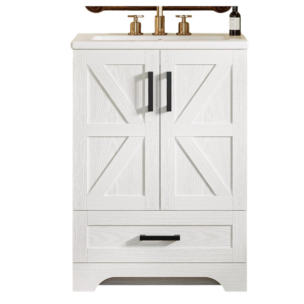 IRONCK 24" Bathroom Vanity With Sink