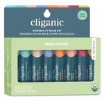 8-Count Cliganic Organic Lip Balm Set For Dry Lips