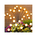 2-Pack 16 LED Solar Powered Firefly Lights Garden Decor
