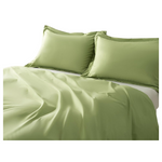 2-Pack 20" x 26" Wide Edge Microfiber Pillow Cases