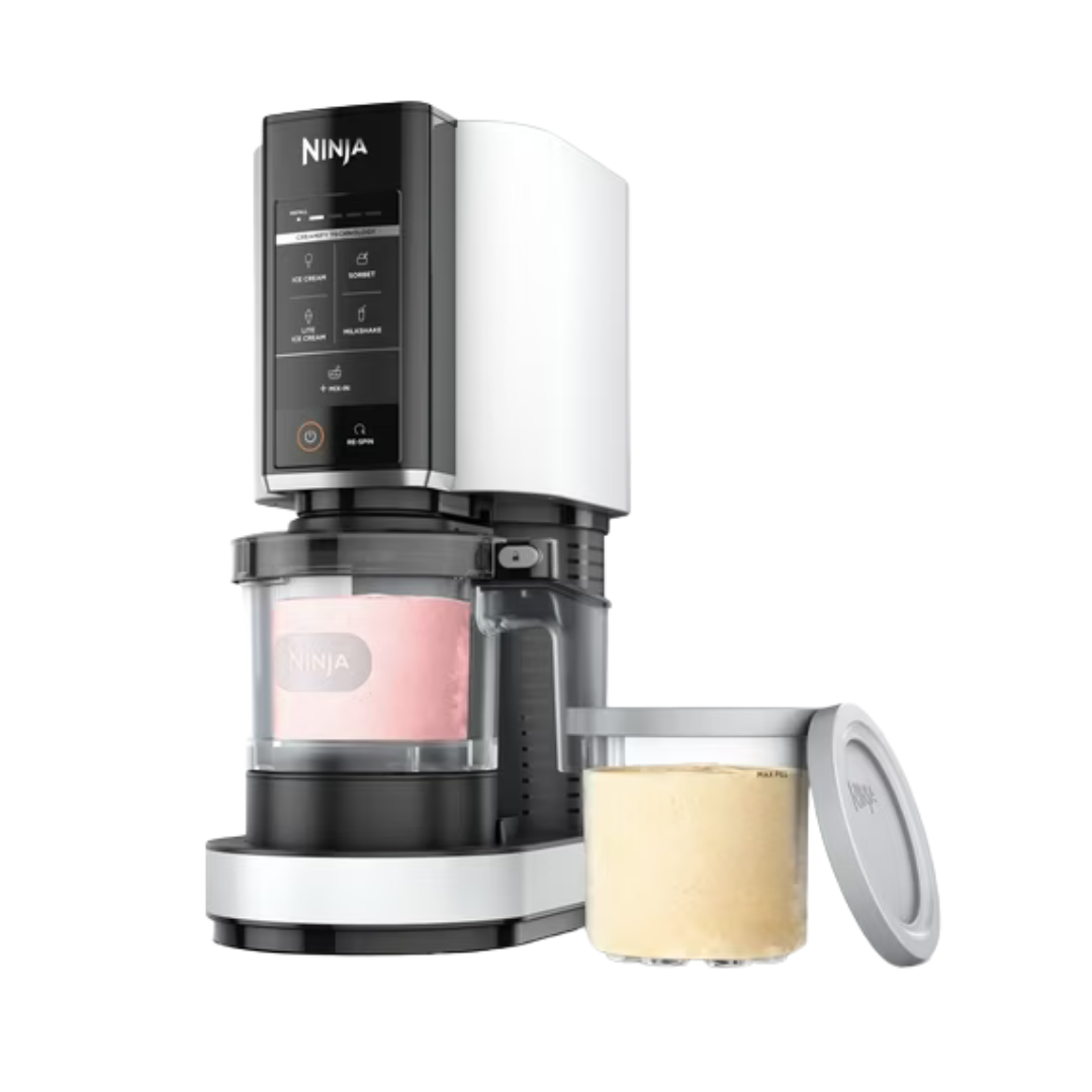 Ninja CREAMi Ice Cream Maker 2 16oz Pints With Storage Lids