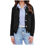 Women's Open Front Knit Long Sleeve Cardigan