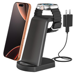 3-in-1 Wireless Charging Station With 1.5M USB Cable