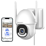 2K 5G/2.4G WiFi Security Cameras W/ Color Night Vision