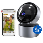 2.4G & 5G WiFi 2K Smart Security Camera