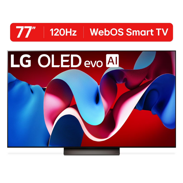 LG evo C4 77" 4K Ultra HDR OLED WebOS TV (2024)
